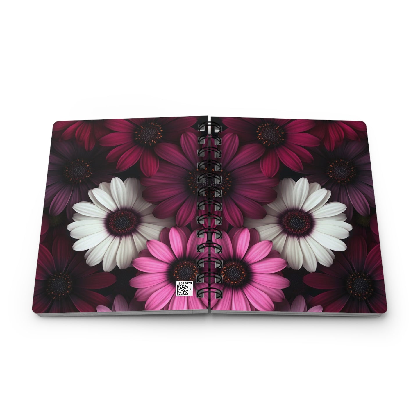 Floral Spiral Bound Journal | Beautiful Flower Notebook | Gift for Garden Lovers, Nature-Inspired, Writing Journal, Floral Decor, Mother's