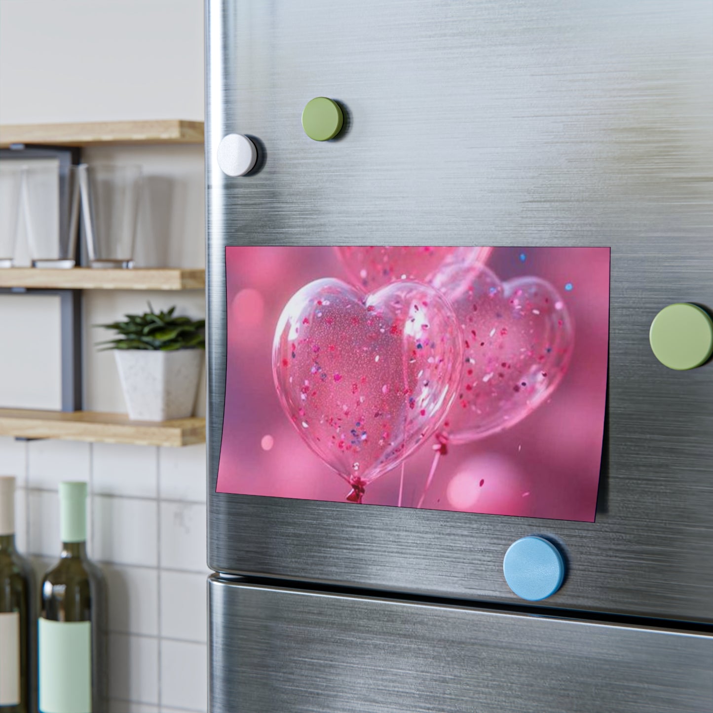 Post-it® Note Pads, pink heart shape design, Sticky Notes, Stationery, Office Supplies, Cute Desk Accessories, Reminder Cards