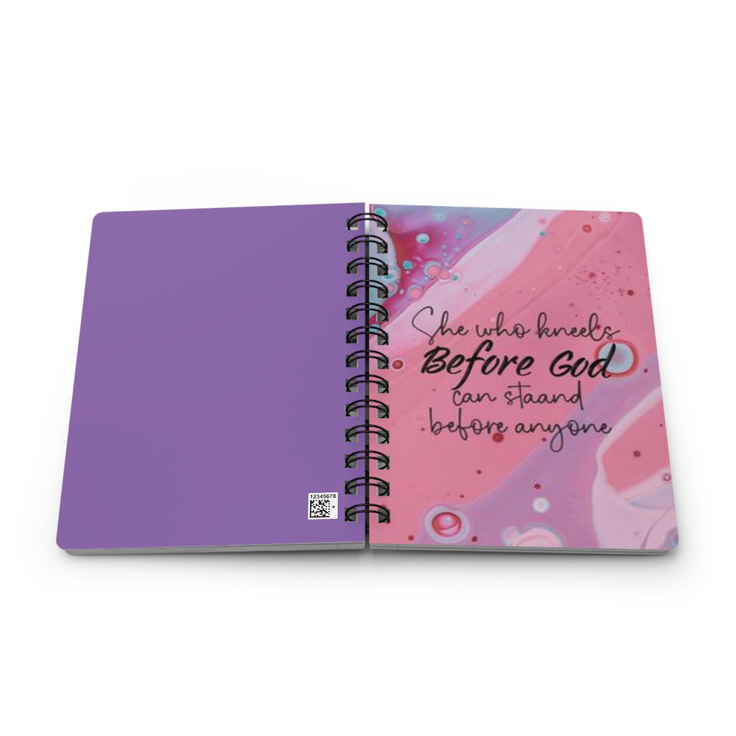 Spiral Bound Journal - Inspirational Gratitude Notebook, Christian Faith Journal, Prayer Diary, Motivational Gift, Women's Self-Care