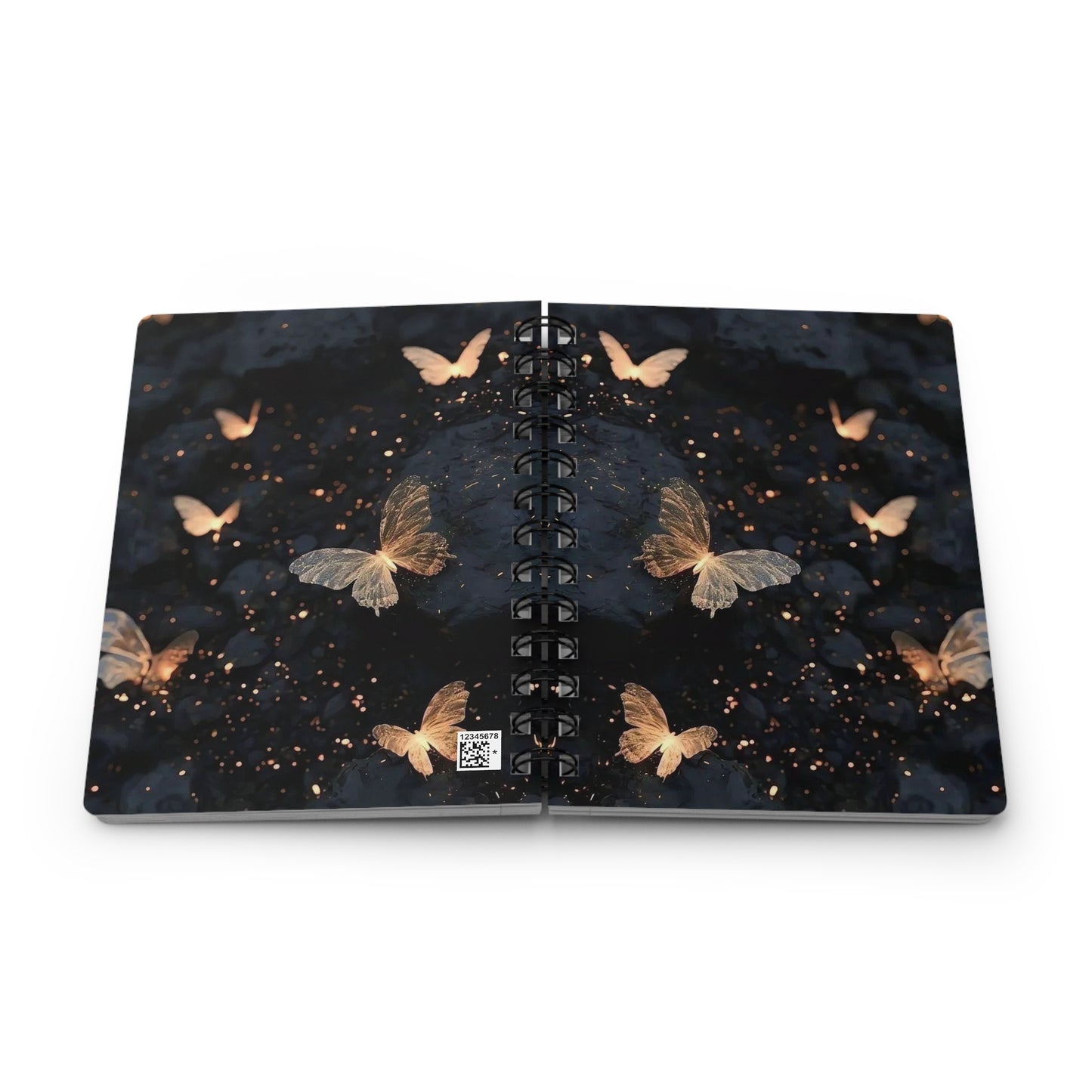 Whimsical Butterfly Spiral Journal, Butterfly Notebook, Dream Journal, Gifts for Her, Nature Inspired Stationery