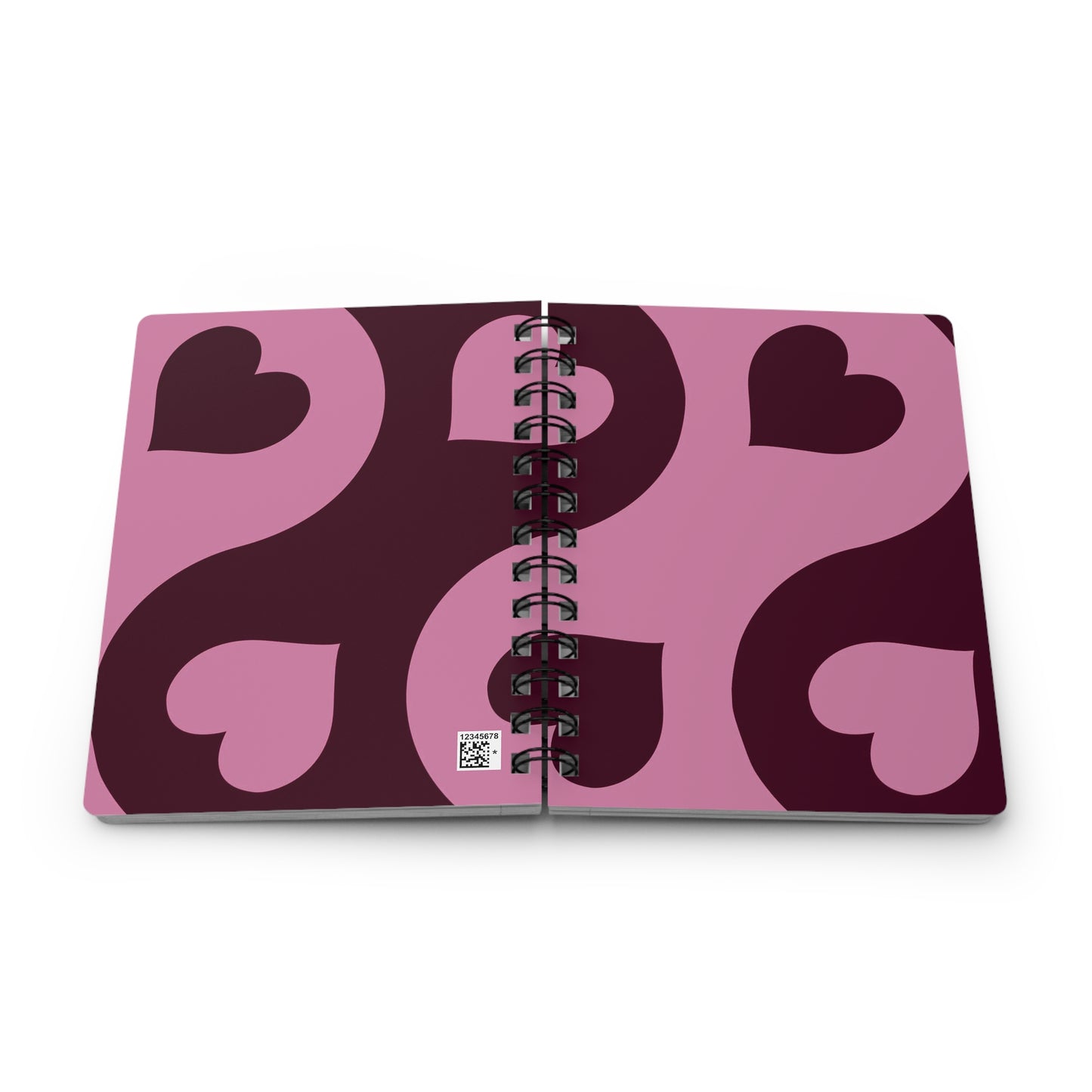 Charming Heart Design Journal, Perfect Gift for Lovers, Unique Notebook for Notes, Sketching, Journaling, Valentine's Day