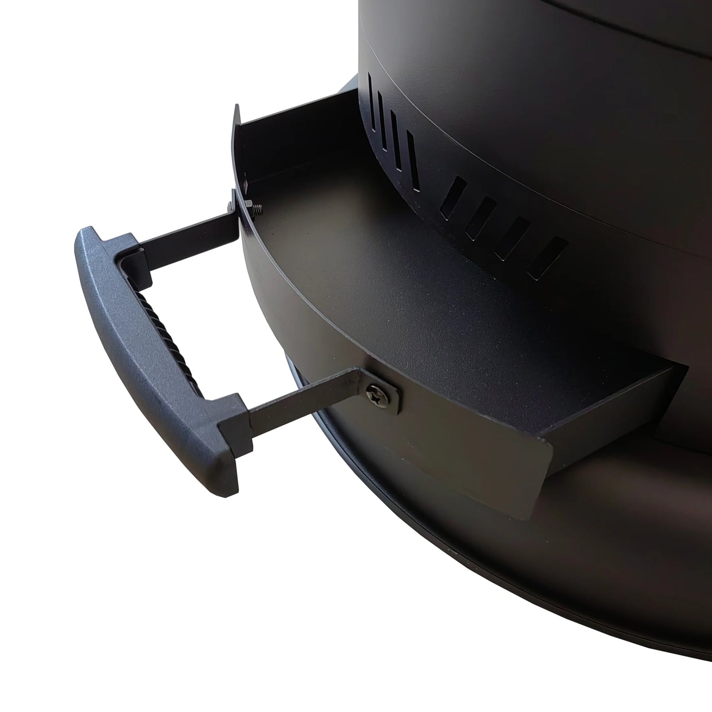 84" High 75,000 BTU Black Steel Wood Pellet Patio Heater