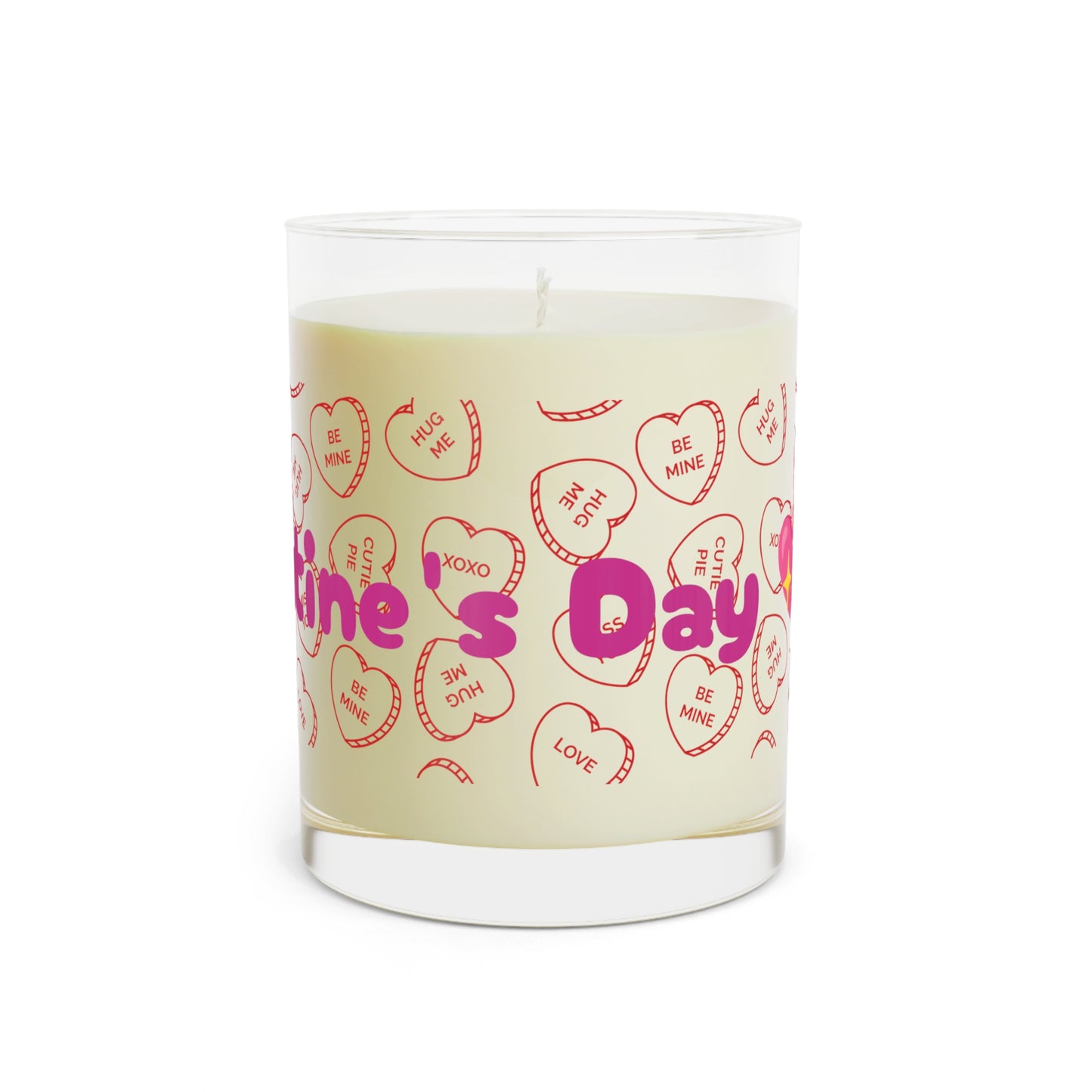 Happy Galentine's Day Scented Candle - Full Glass, 11oz