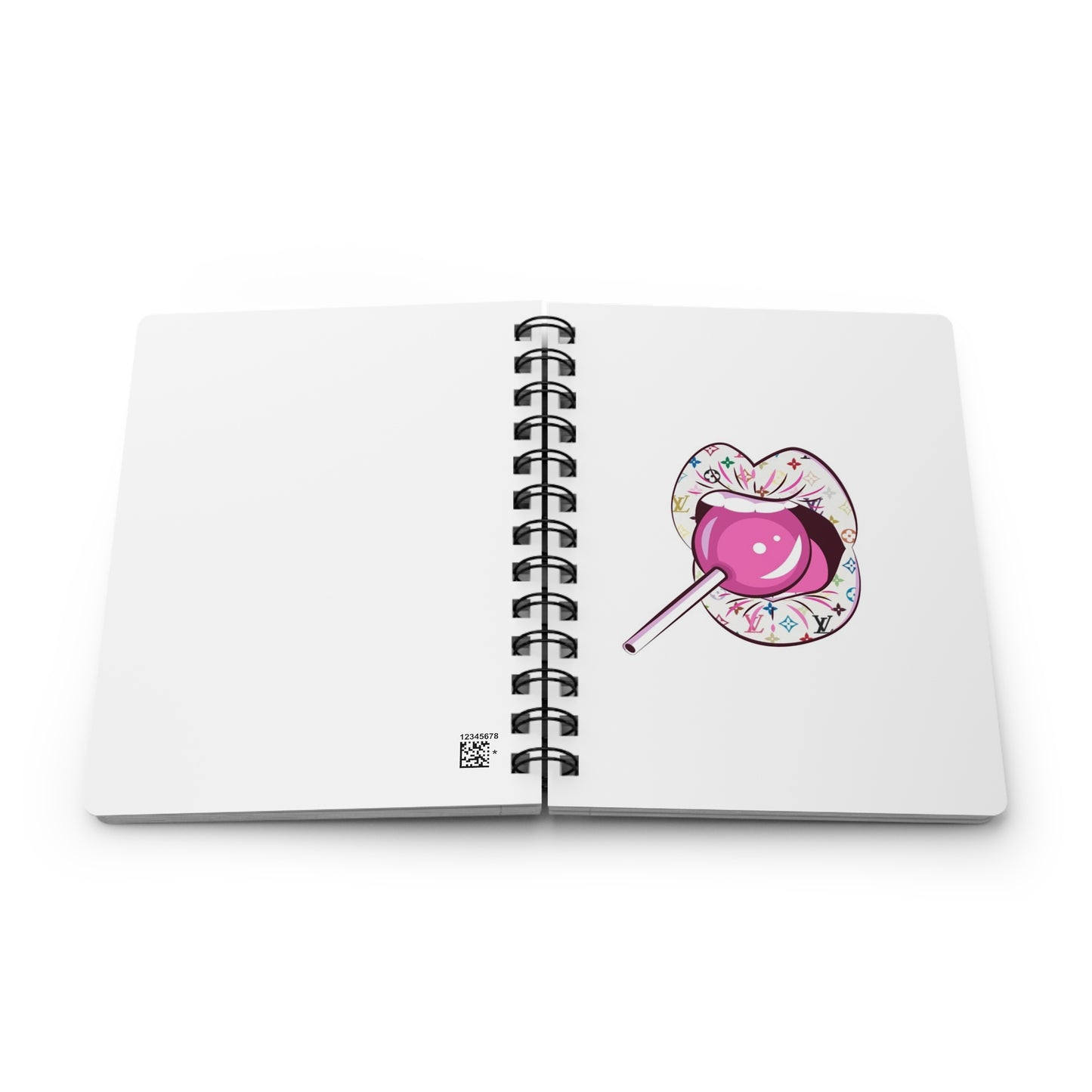 Sweet Indulgence Spiral Bound Journal, Cute Notebook for Writers, Gift for Friends, Fun Diary for Kids, Perfect for Celebrations
