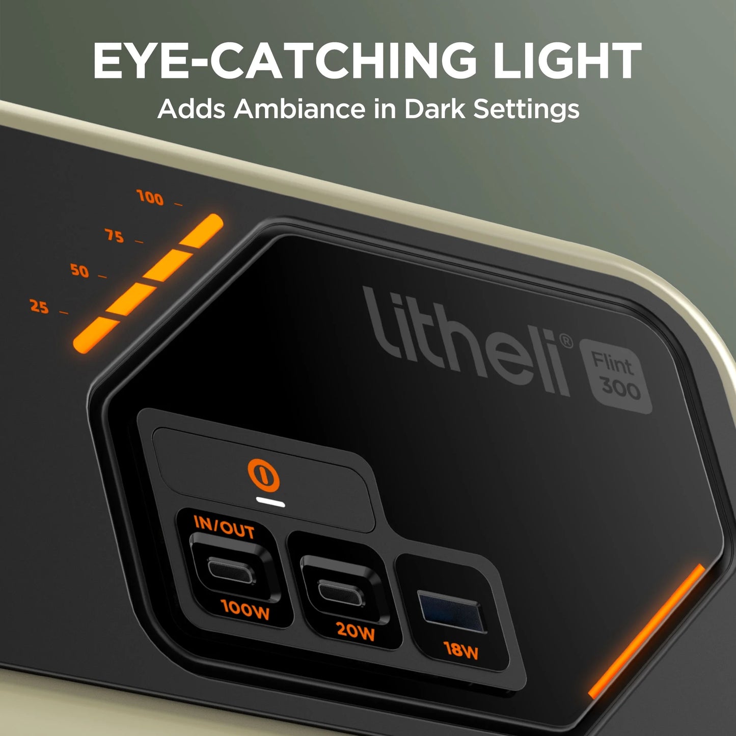 Portable Power Station B300SE Solar Generator, 288Wh Backup Lithium Battery, 300W Pure Sine Wave AC Outlets with 100W PD Fast Charging