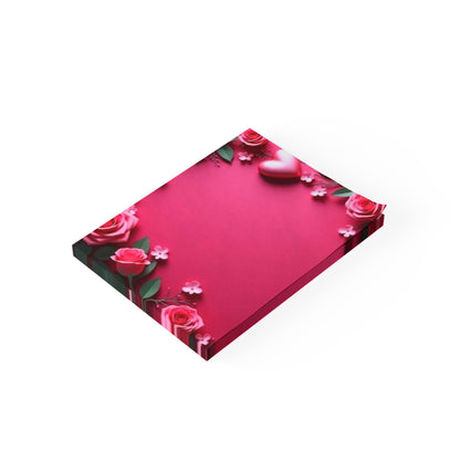Valentine's Day Pink roses Post-it® Note Pads
