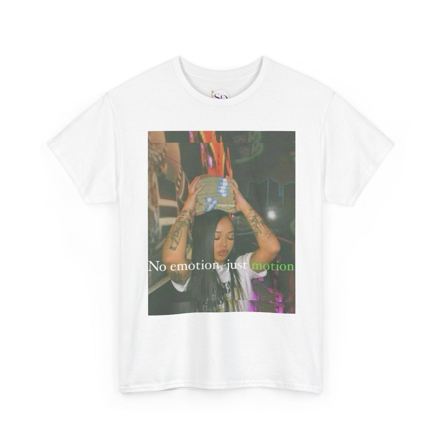 Emotional Expression Unisex Heavy Cotton Tee - No Emotion, Just Vibe