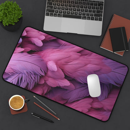"Rebranding Into A New Badder Bitch!"~ Pink/Purple Desk Mat