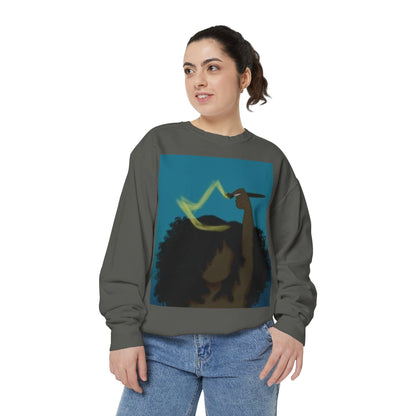 Empowered Goddess Sweatshirt, Cozy Fashion, Gift for Her, Inspirational Apparel, Self-Love, Everyday Wear, Festival Gear