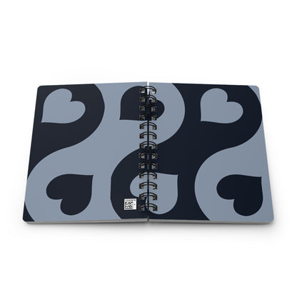 Stylish Spiral Bound Journal | Perfect for Note-Taking, Journaling, Sketching, Gift for Writers, Valentine's Day and More!