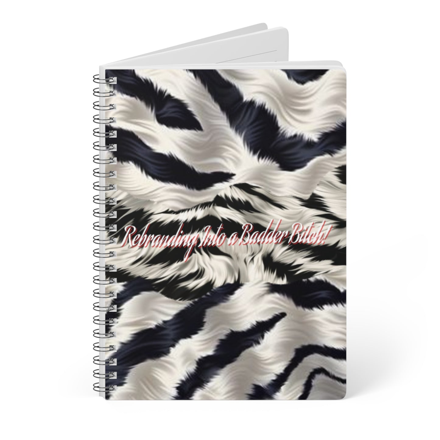 Motivating Journal Notebook, A5 "Rebranding Into A Badder Bitch!"