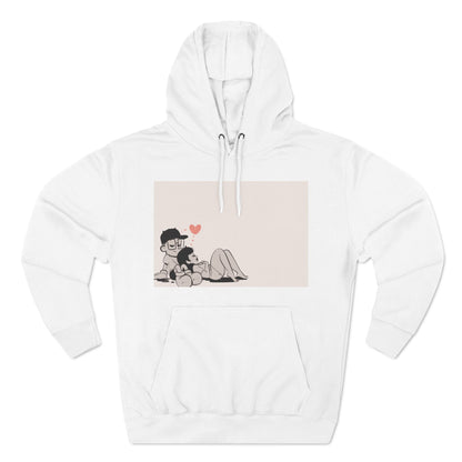 "Can We Talk For a Minute?..~ Three-Panel Fleece Hoodie