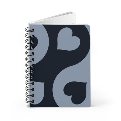 Stylish Spiral Bound Journal | Perfect for Note-Taking, Journaling, Sketching, Gift for Writers, Valentine's Day and More!