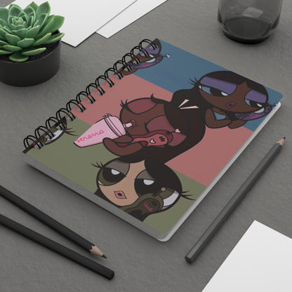 Im Just A Girl ~ Spiral Bound Journal