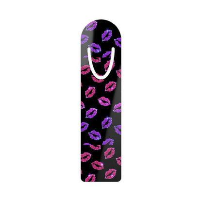 Kiss Print Bookmark - Gothic Style, Reading Accessory, Gift for Book Lovers, Unique Bookmark, Literary Gift, Valentine's Day