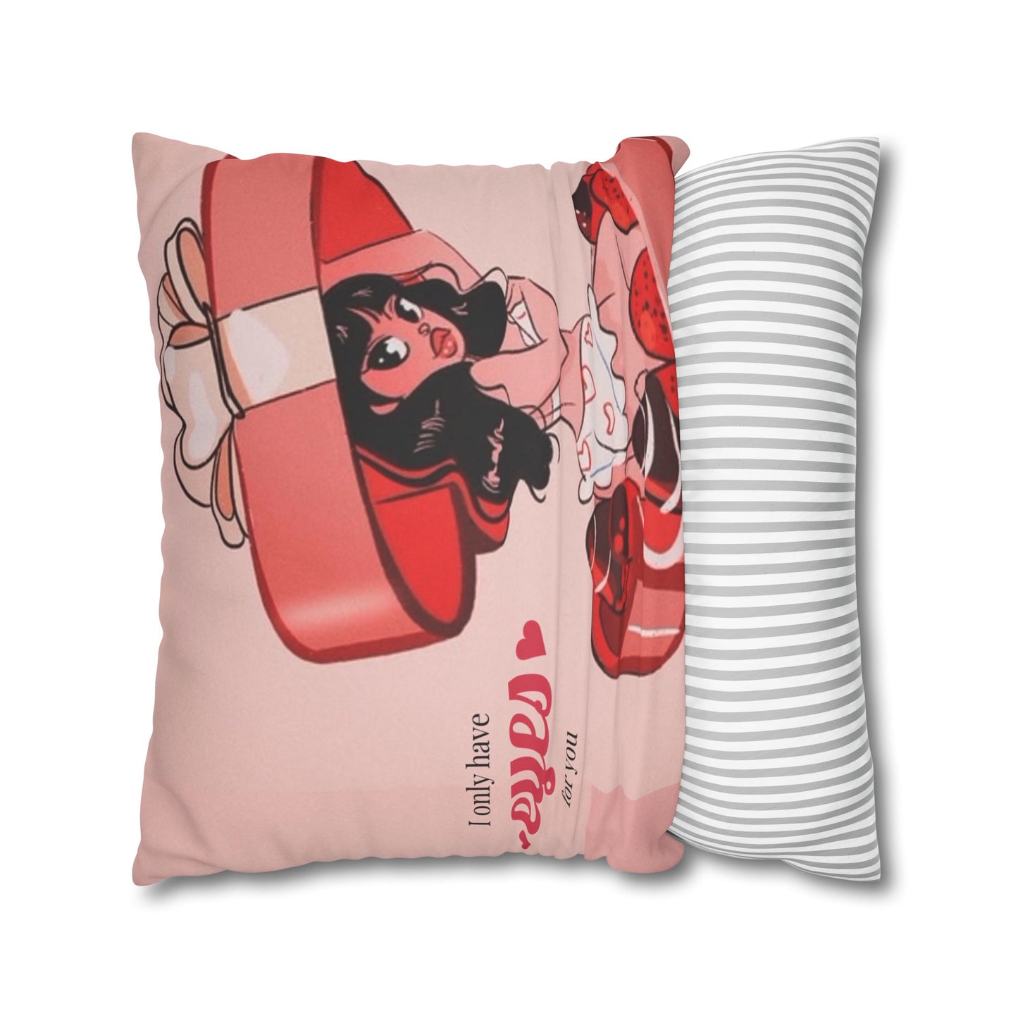 Naughty Girl Valentine's Day Pillowcase