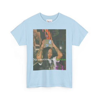 Emotional Expression Unisex Heavy Cotton Tee - No Emotion, Just Vibe