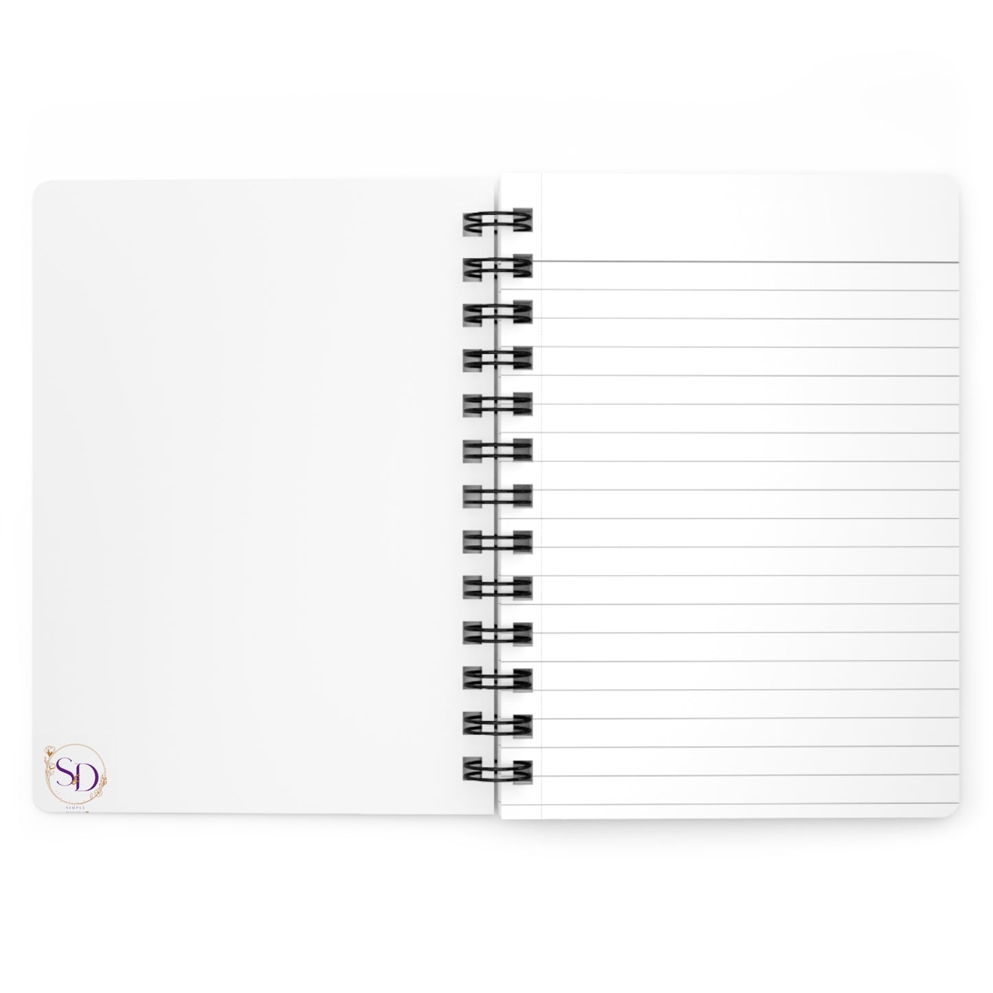 Elegant Spiral Bound Journal with Pink Ribbon Design, Personalized Notebook for Students, Gift for Graduates, Daily Planner, Memory Keeper