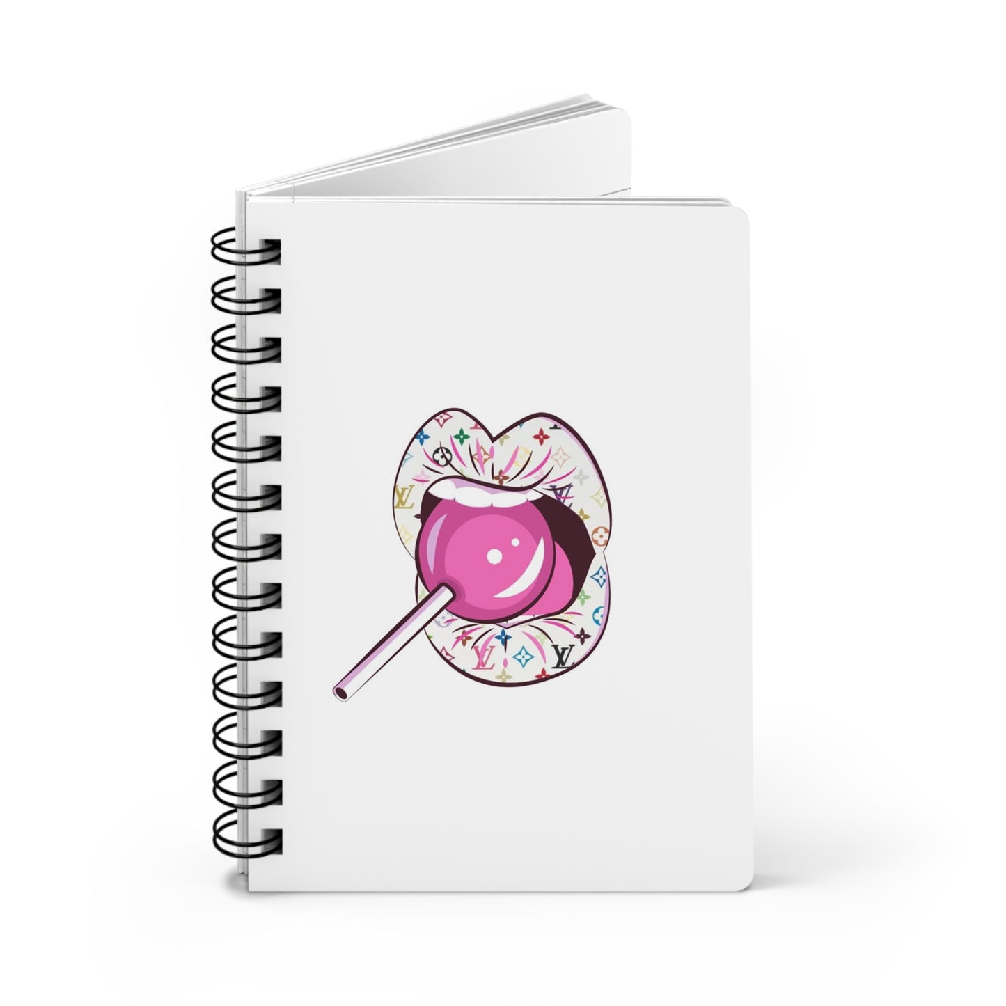 Sweet Indulgence Spiral Bound Journal, Cute Notebook for Writers, Gift for Friends, Fun Diary for Kids, Perfect for Celebrations