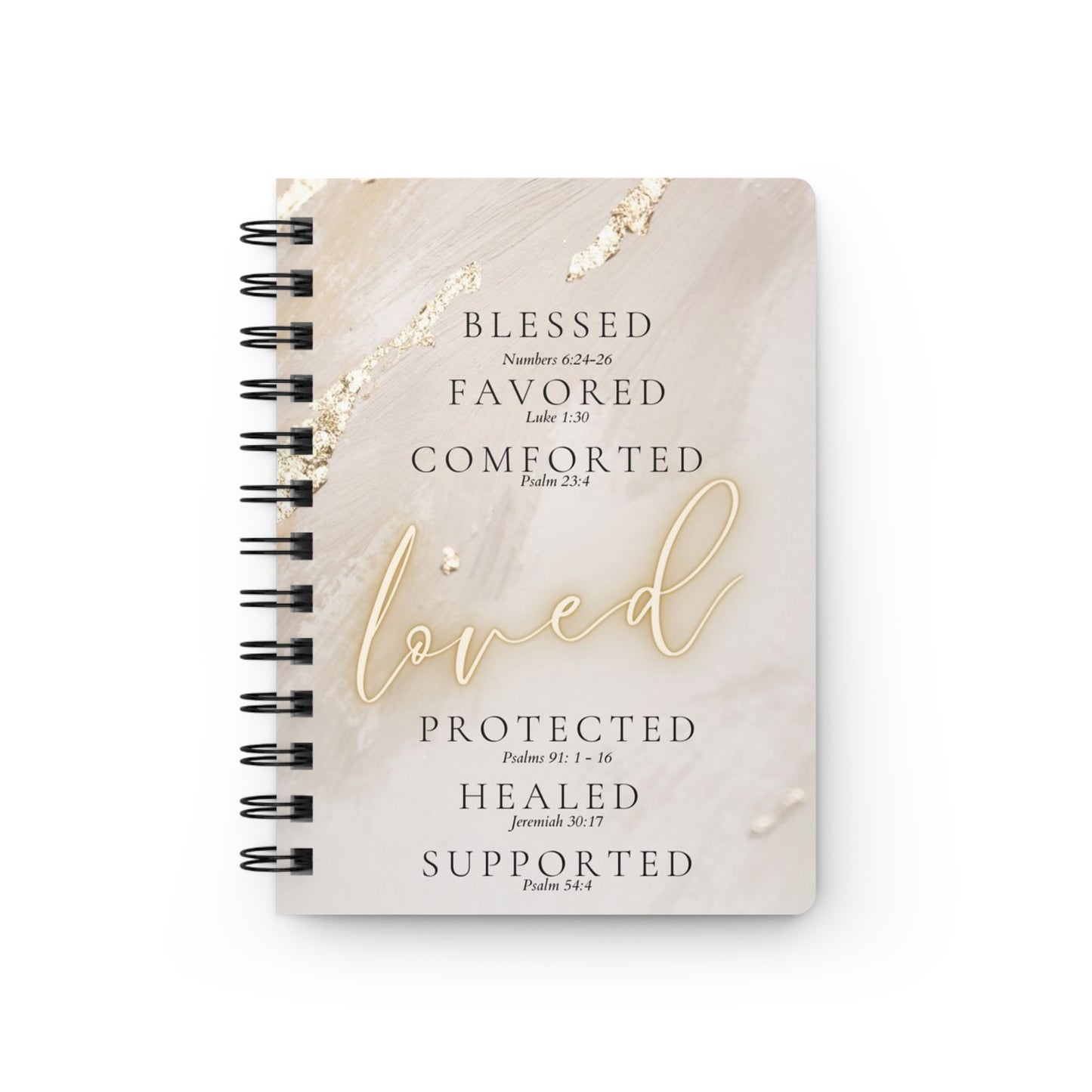 Inspirational Spiral Bound Journal | Motivational Writing Notebook for Self-Care, Spiritual Growth, Faith & Reflection, Perfect Gift