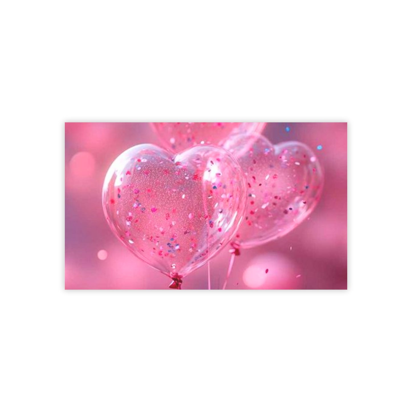 Post-it® Note Pads, pink heart shape design, Sticky Notes, Stationery, Office Supplies, Cute Desk Accessories, Reminder Cards