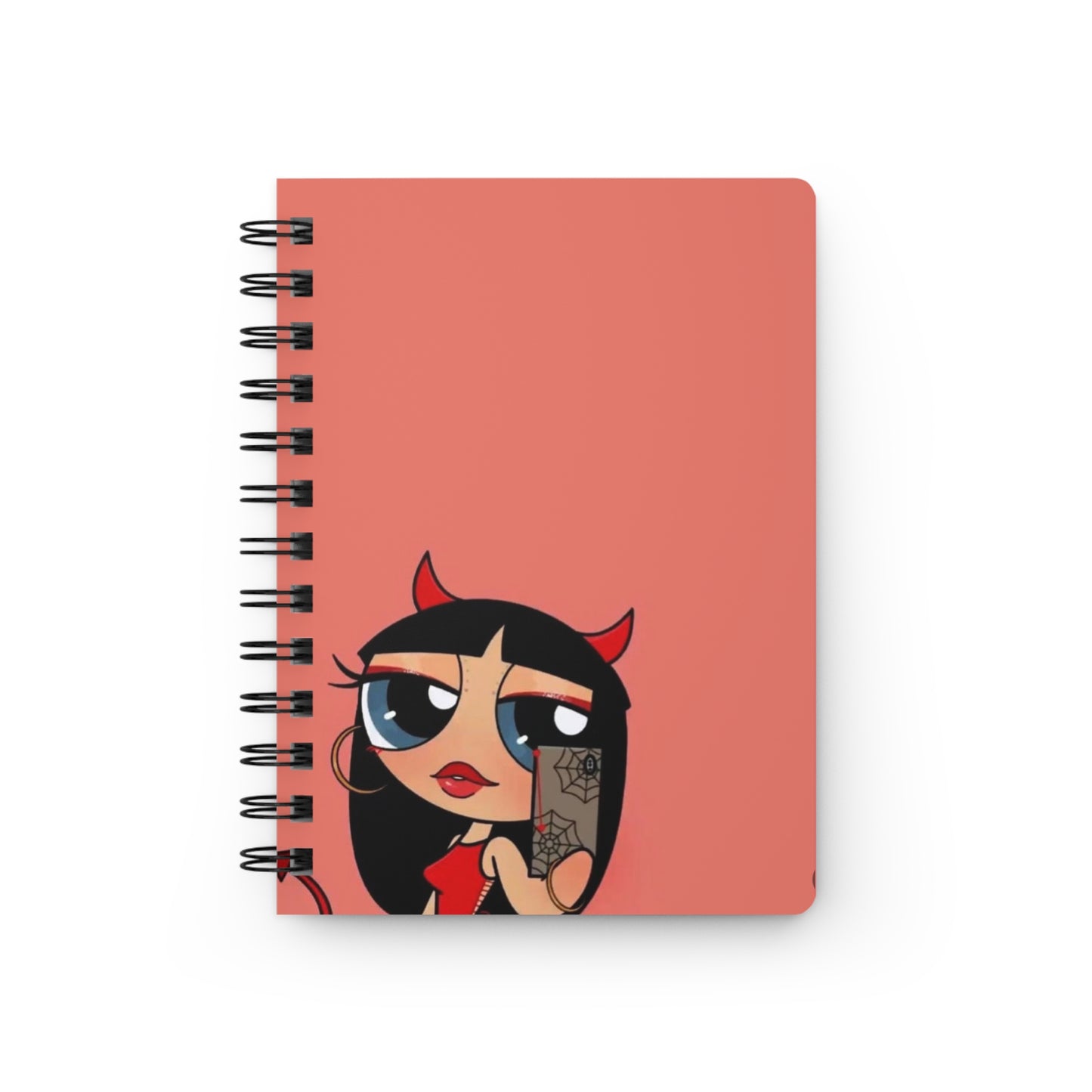 Devilish ImJustAGirl~ Spiral Bound Journal