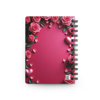 Love Is Love pink Spiral Bound Journal