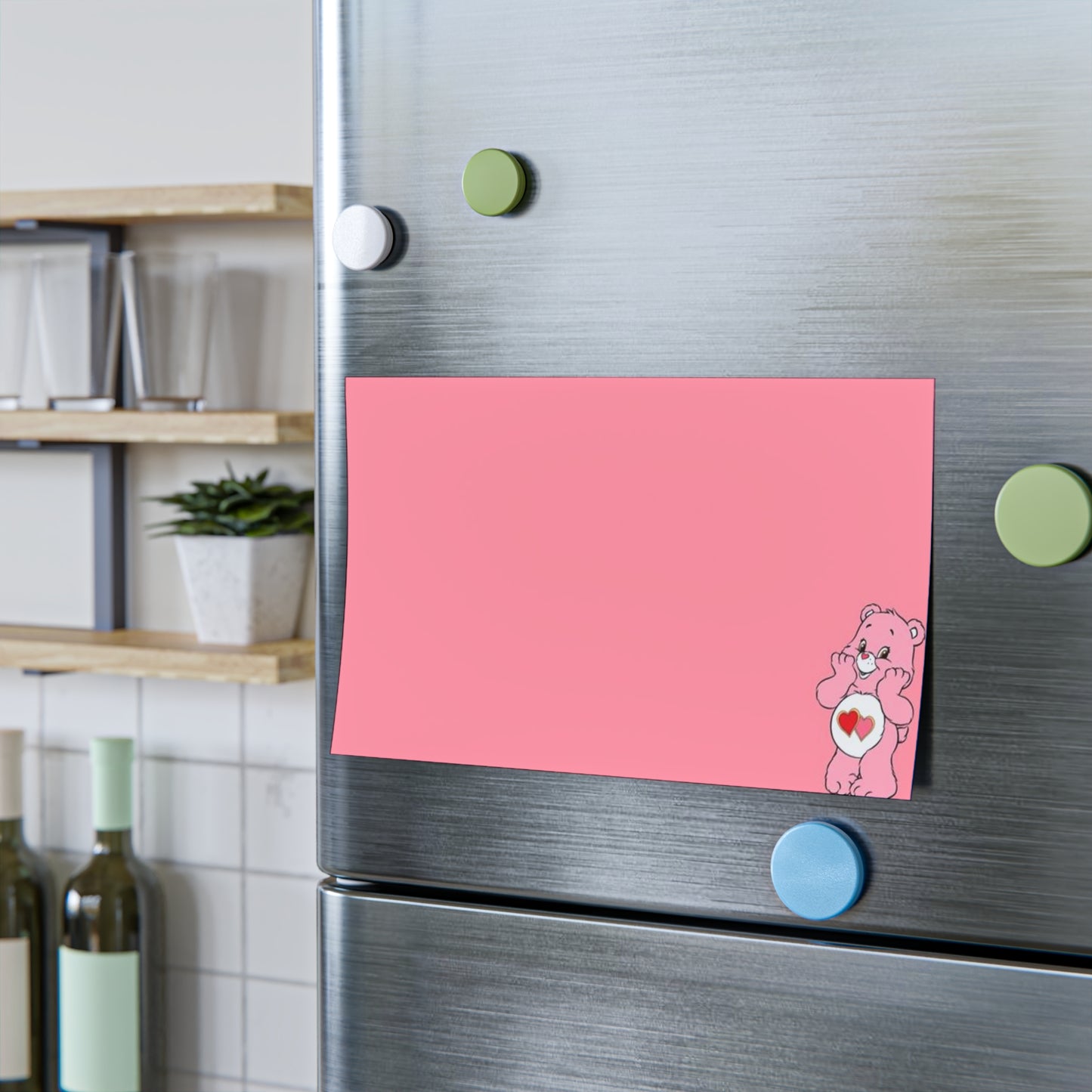 Pink Care bear Post-it® Note Pads