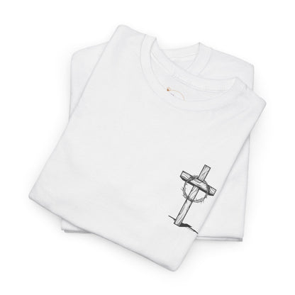 I Saw That Unisex Heavy Cotton Tee - Bold Statement Shirt for Faith and Humor