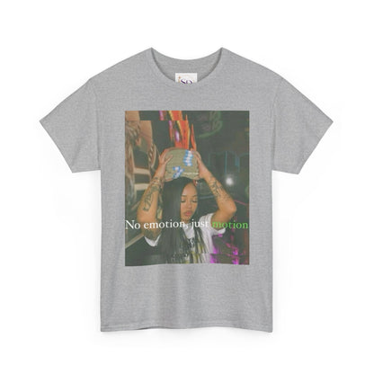 Emotional Expression Unisex Heavy Cotton Tee - No Emotion, Just Vibe