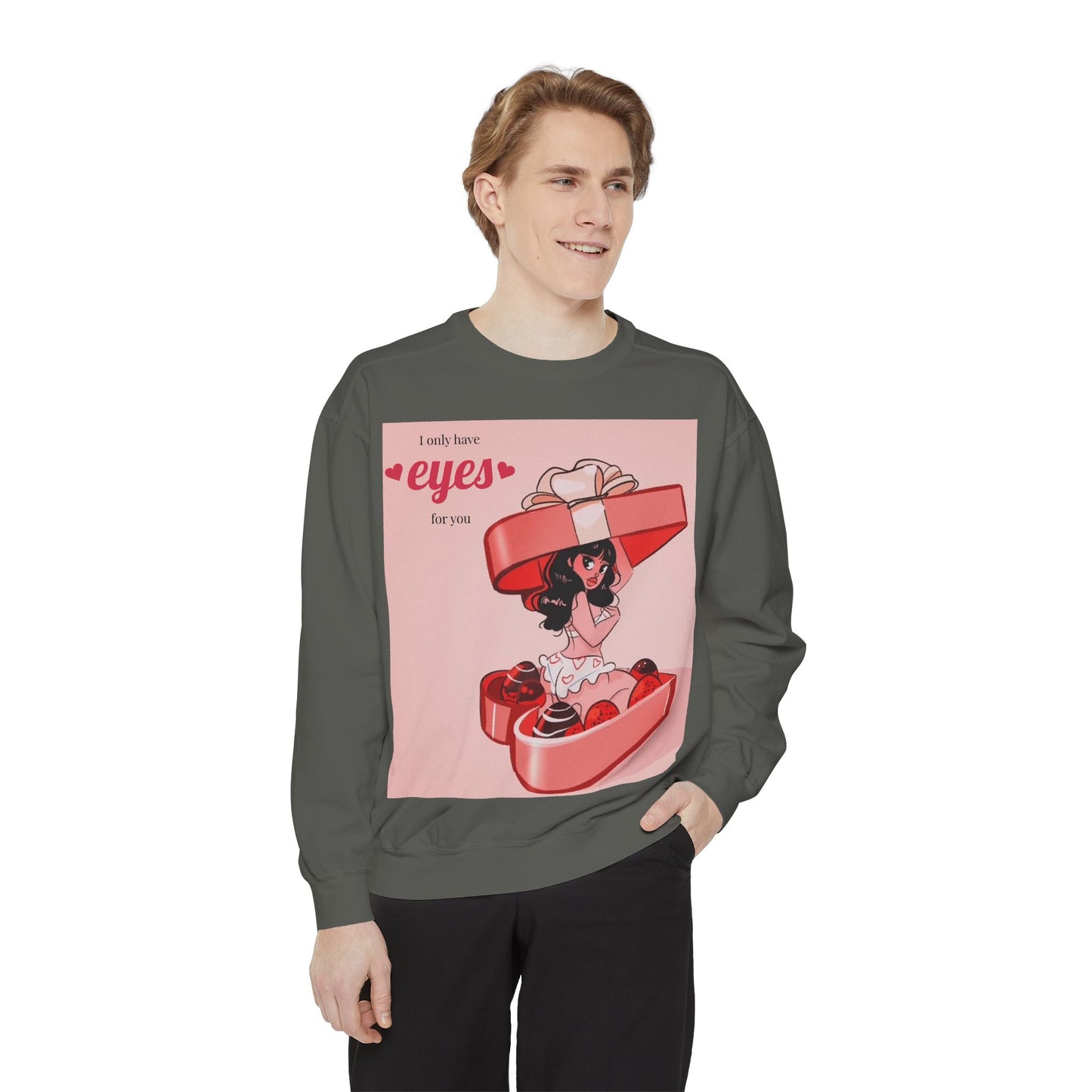 Naughty Girl Valentine's Day Sweatshirt