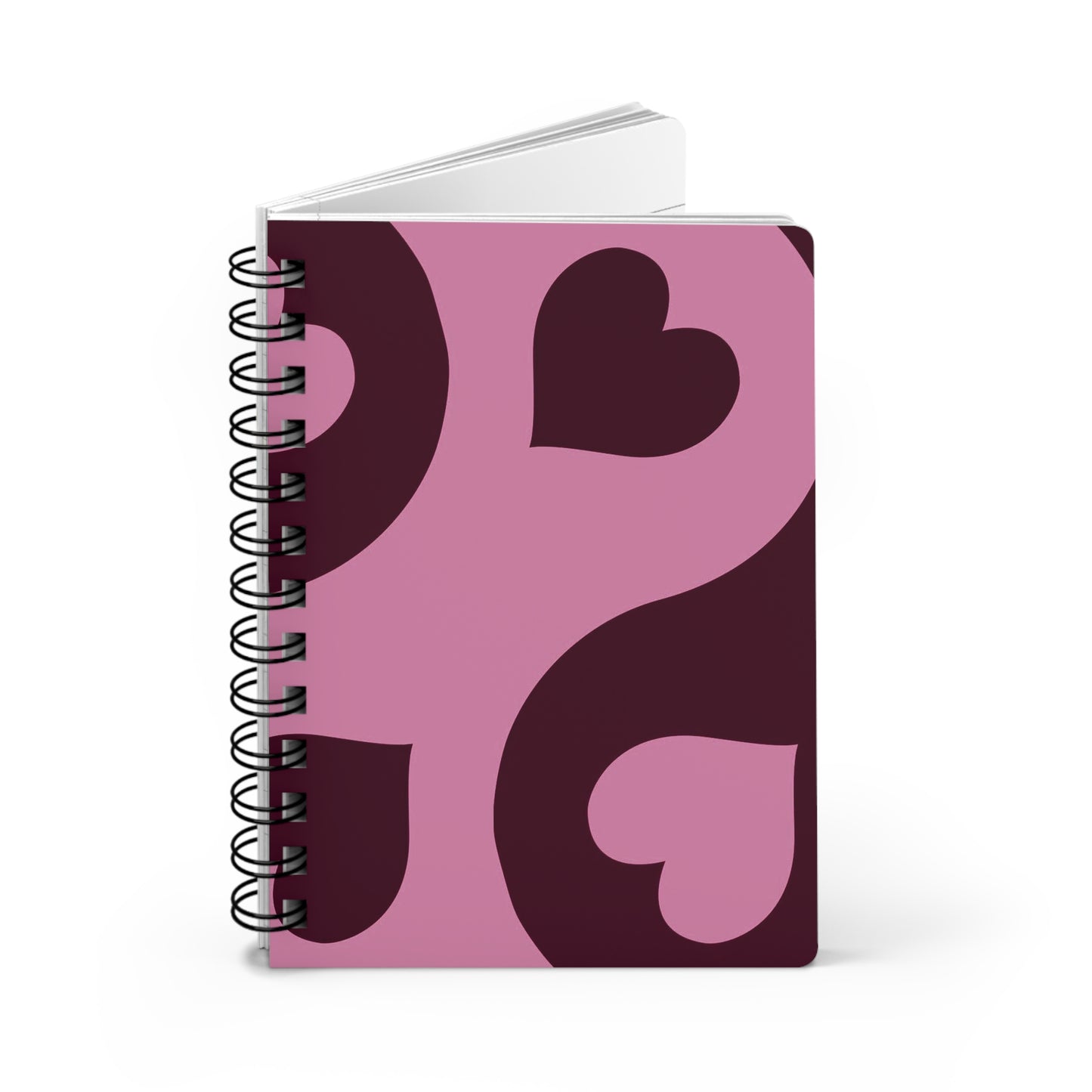 Charming Heart Design Journal, Perfect Gift for Lovers, Unique Notebook for Notes, Sketching, Journaling, Valentine's Day