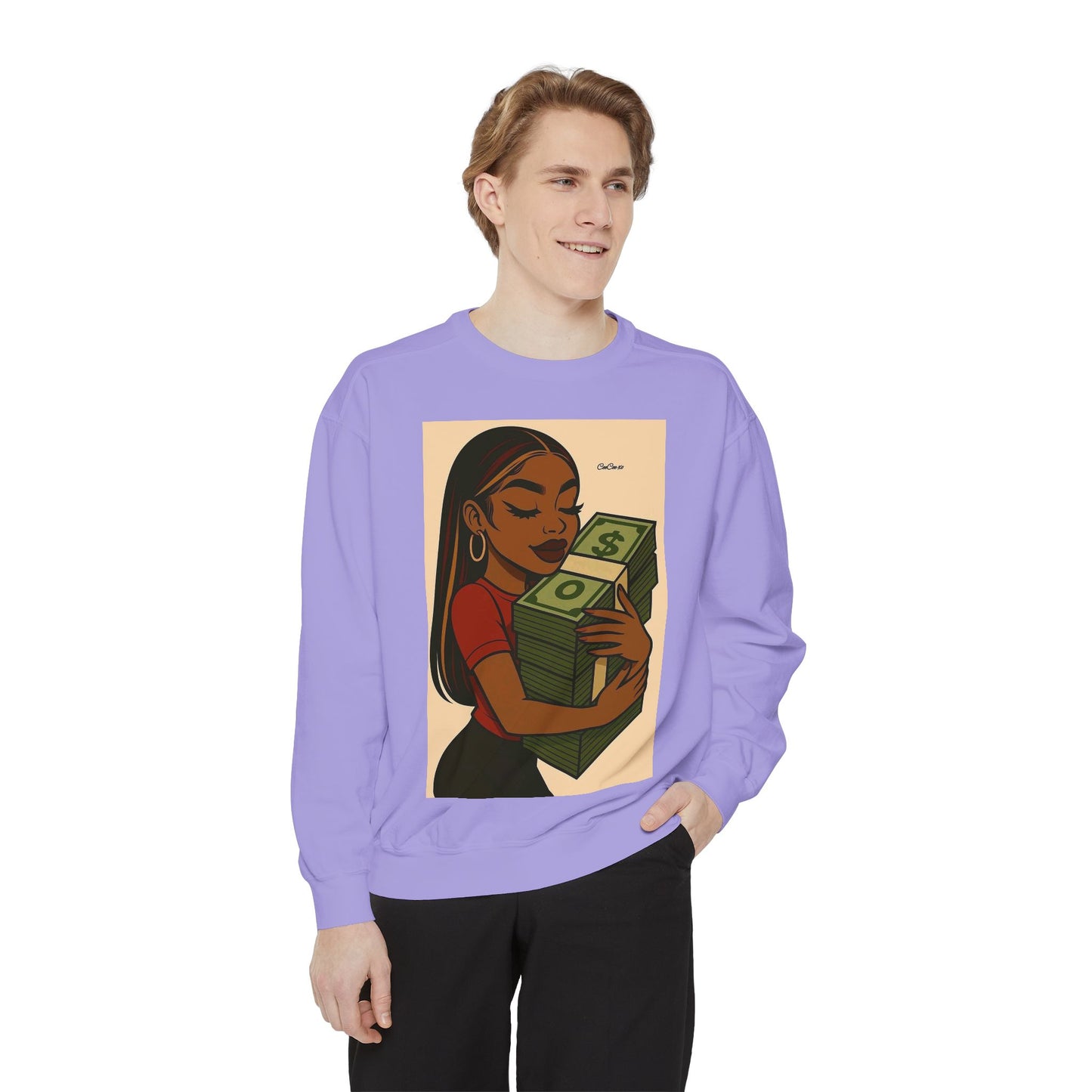 Unisex Garment-Dyed Sweatshirt