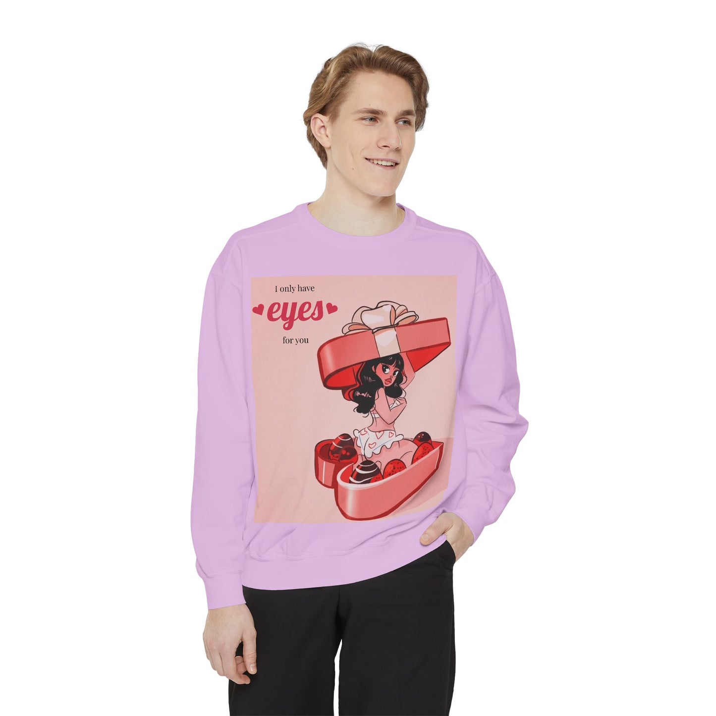 Naughty Girl Valentine's Day Sweatshirt