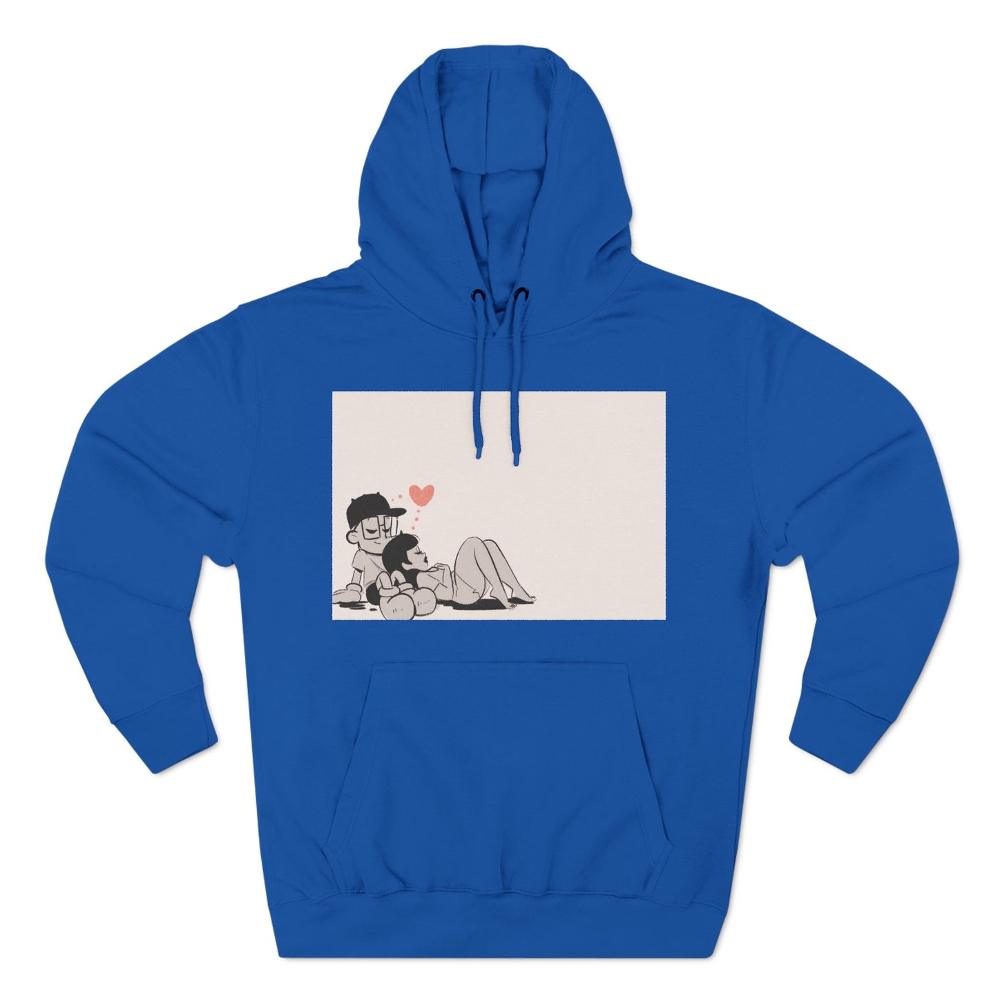 "Can We Talk For a Minute?..~ Three-Panel Fleece Hoodie