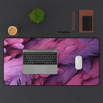 "Rebranding Into A New Badder Bitch!"~ Pink/Purple Desk Mat