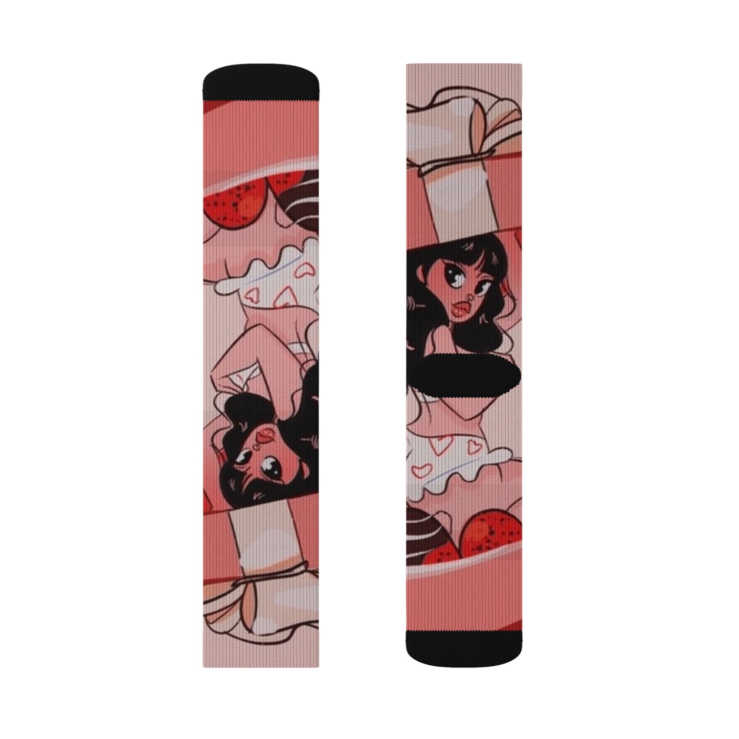 Valentine's Day Sublimation Socks