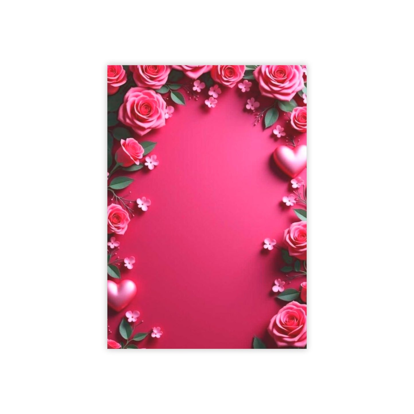 Valentine's Day Pink roses Post-it® Note Pads