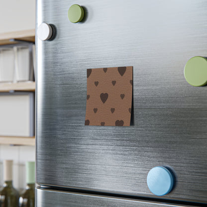 Heart Patterned Post-it® Note Pads, Cute Sticky Notes for Home Office, School Supplies, Gift for Planner Lovers, Valentine's Day Notepad