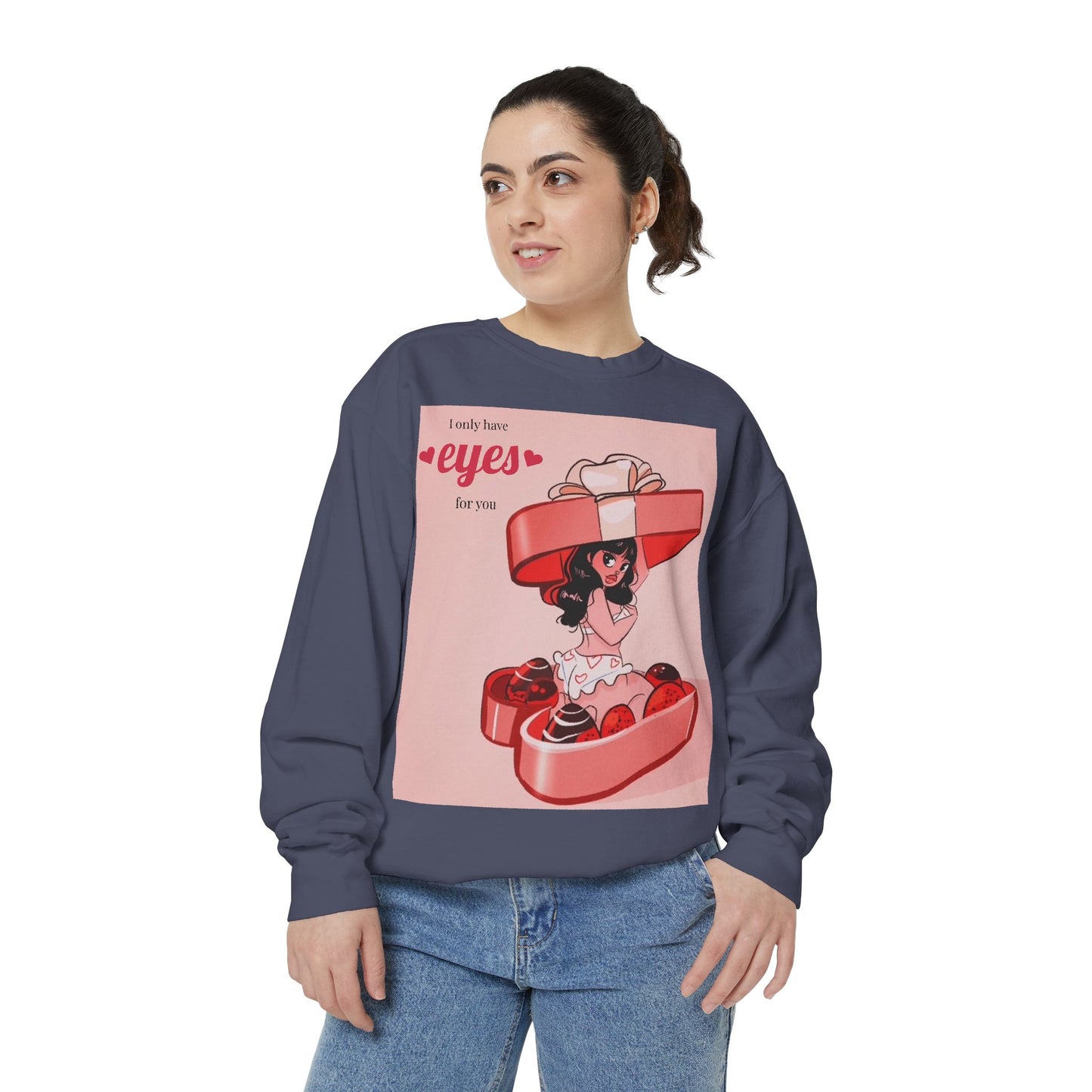 Naughty Girl Valentine's Day Sweatshirt