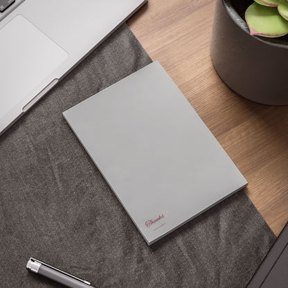 Grey " Thanks For Your Purchase" Post-it® Note Pads