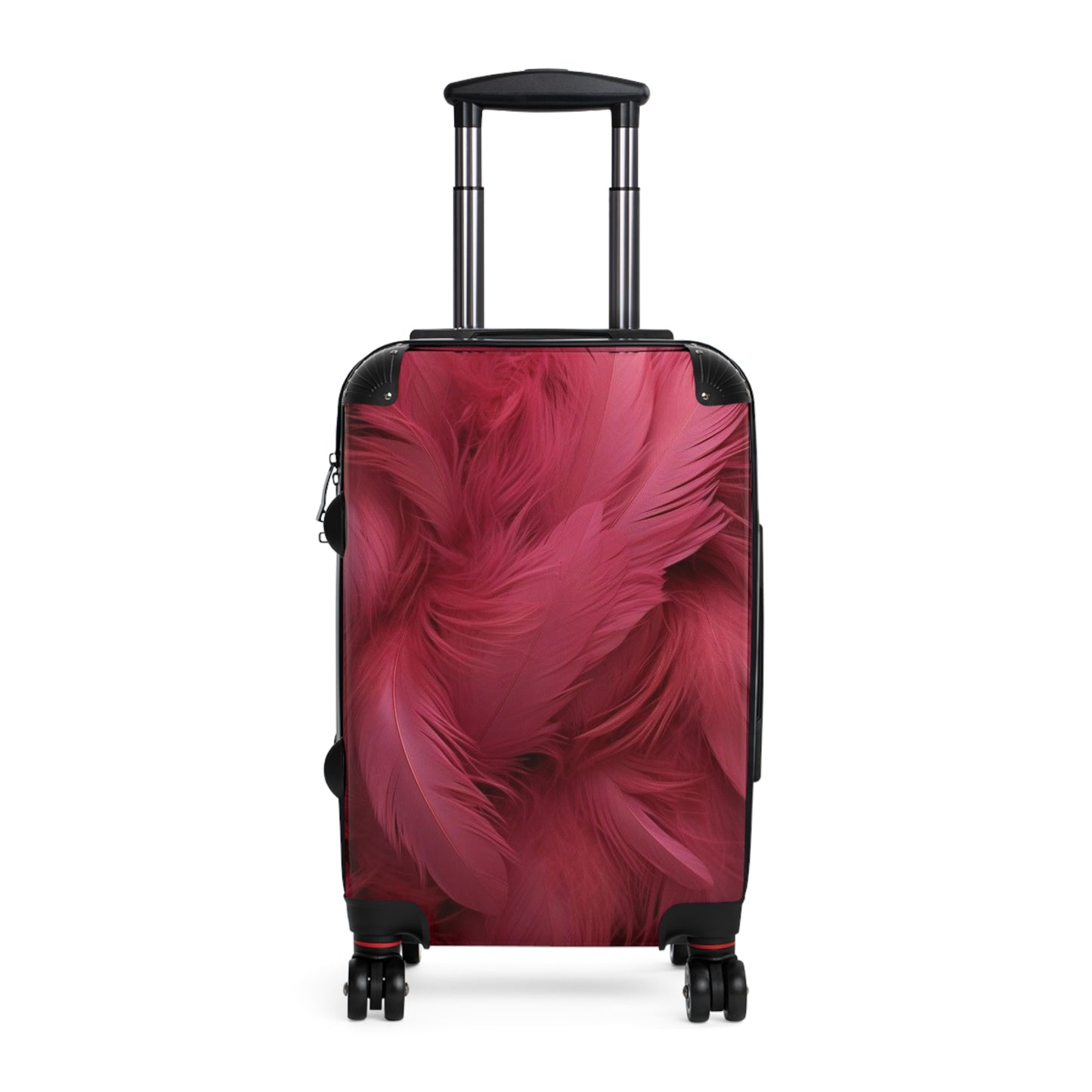 "Rebranding Into A New Badder Bitch!" Feathered Suitcase~ Hot Pink