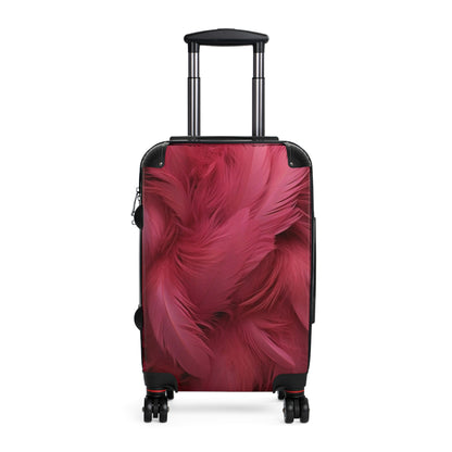 "Rebranding Into A New Badder Bitch!" Feathered Suitcase~ Hot Pink