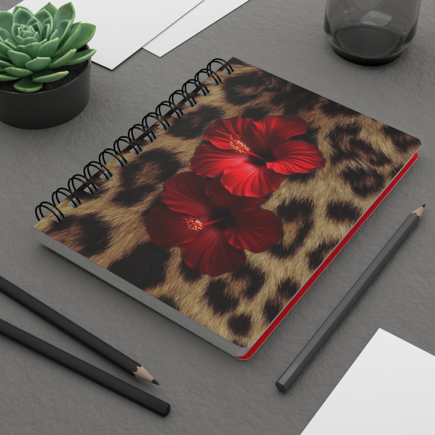 Tropical Floral Spiral Bound Journal - Perfect for Note Taking, Gifts, Travel Diaries, Sketching, and Planning