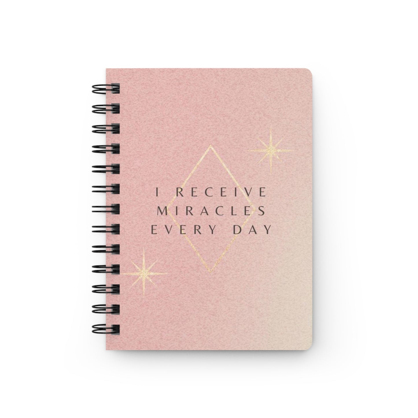 Inspirational Spiral Bound Journal - Daily Gratitude & Affirmations, Gift for Writers, Students, Mindfulness, Self-Care