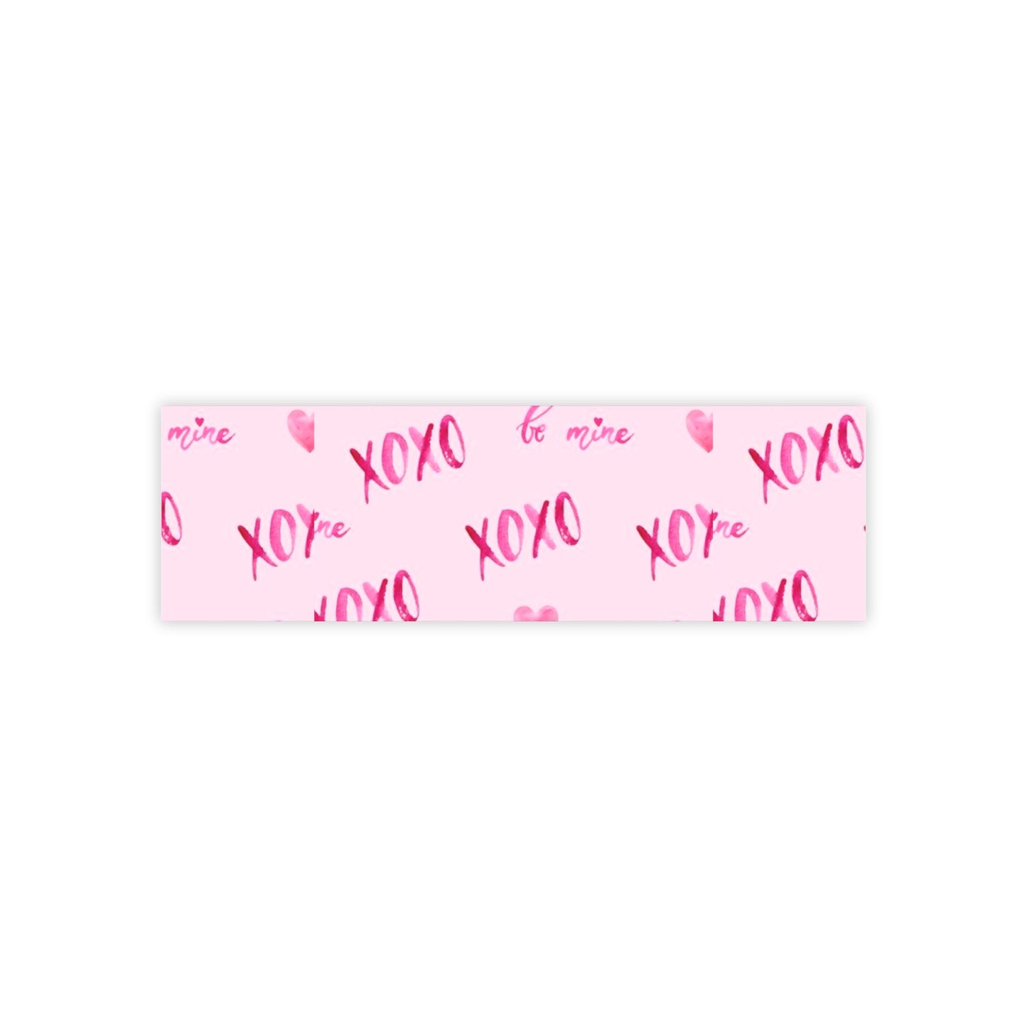 Post-it® Note Pads, xoxo pink design, Sticky Notes, Love Notes, Office Supplies, Stationery, Valentines Day Gift