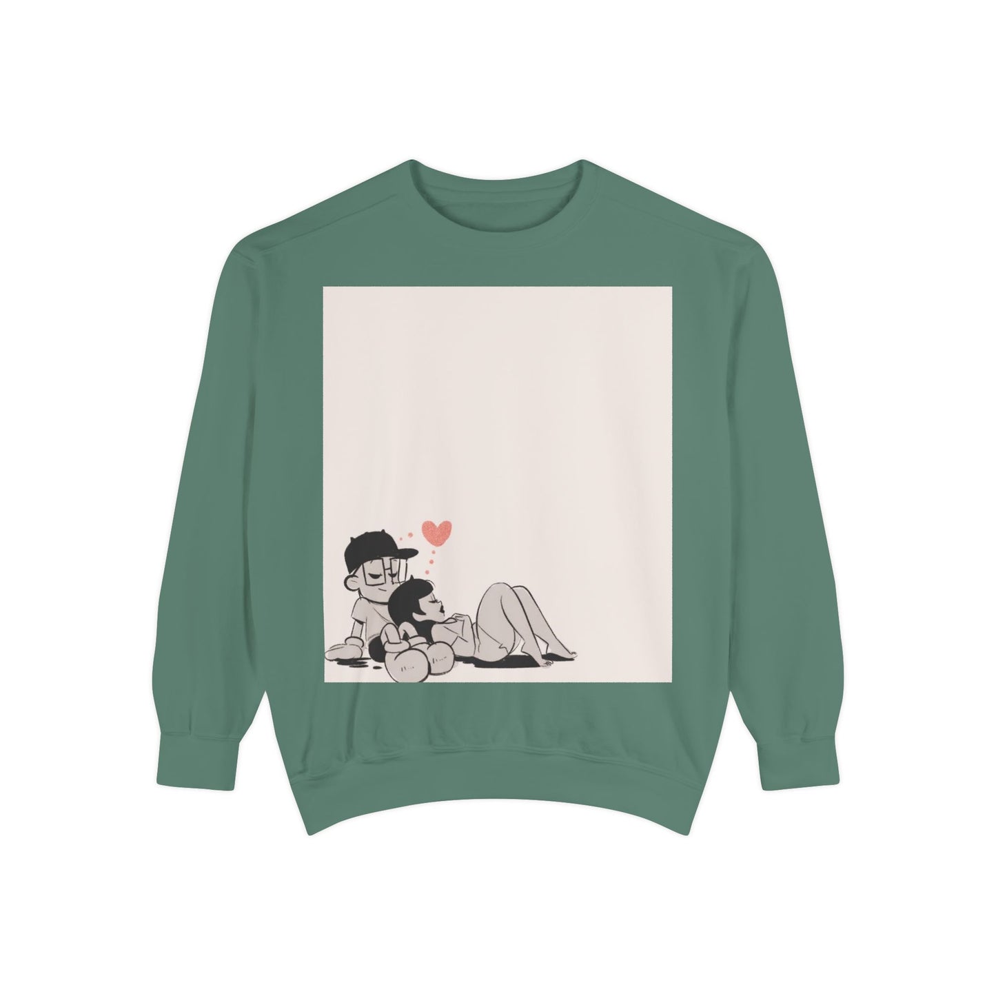 "Can We Talk For A Minute?.." ~ Unisex Garment-Dyed Sweatshirt