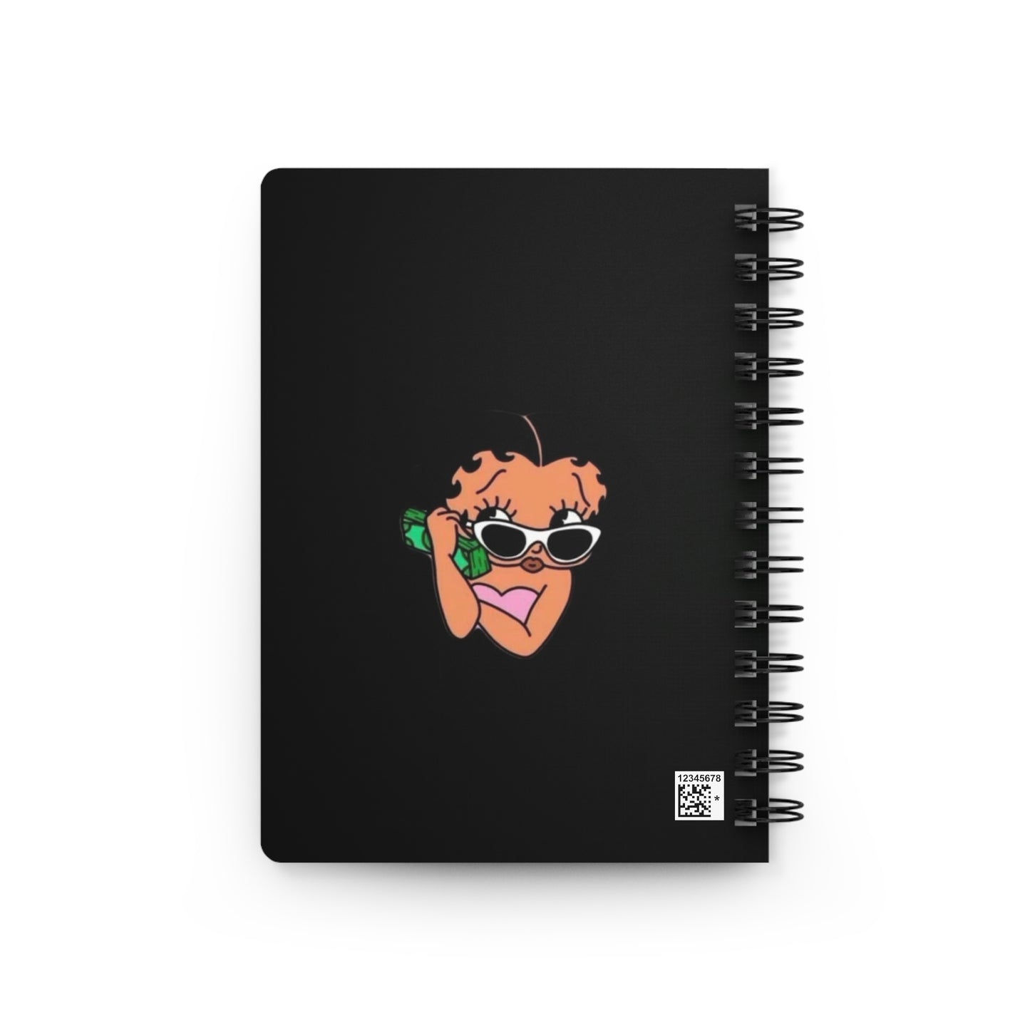 Cool Vibes Betty Boop Spiral Bound Journal, Stylish Notebook for Teen Girls, Perfect for Note-Taking, Journaling, Gift Idea