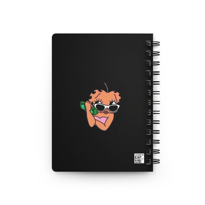 Cool Vibes Betty Boop Spiral Bound Journal, Stylish Notebook for Teen Girls, Perfect for Note-Taking, Journaling, Gift Idea