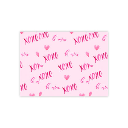 Post-it® Note Pads, xoxo pink design, Sticky Notes, Love Notes, Office Supplies, Stationery, Valentines Day Gift